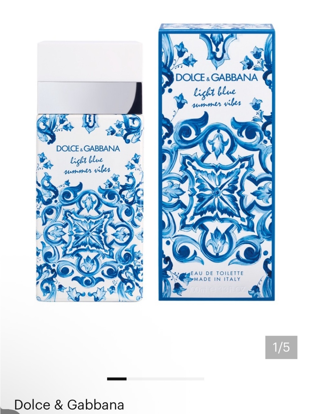 Dolce & Gabbana fragrance image